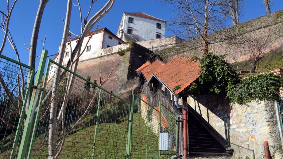 Ptuj Castle from below