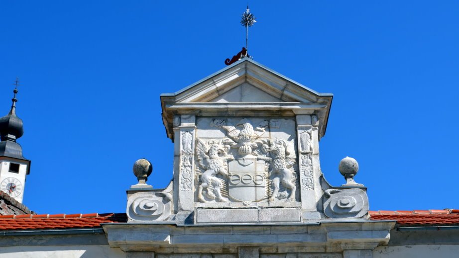 Artwork on Ptuj castle