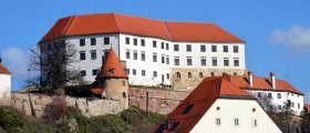 Ptuj Castle from a distance