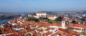 Ptuj Castle and its surroundings