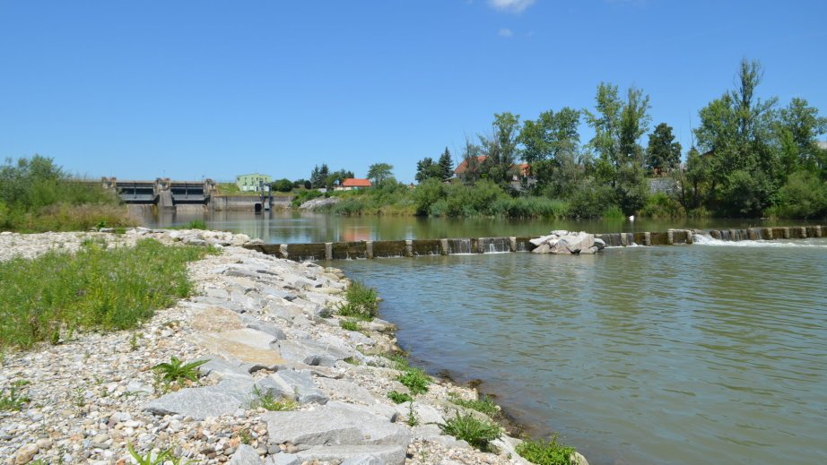 Under the Markovci dam