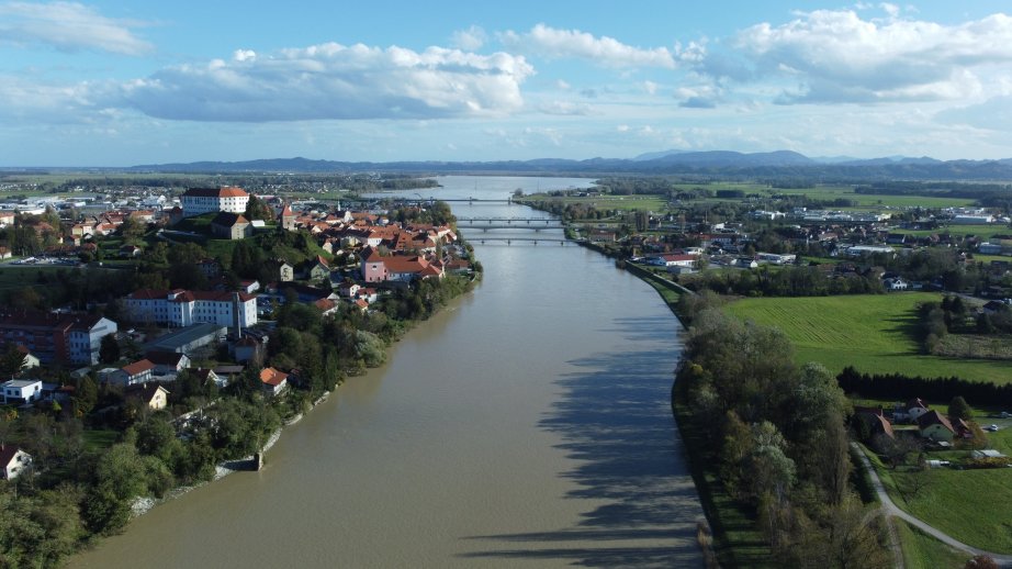 View of Lake Ptuj