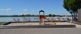 Children's playground on Ranca