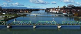 Bridges over the Drava River