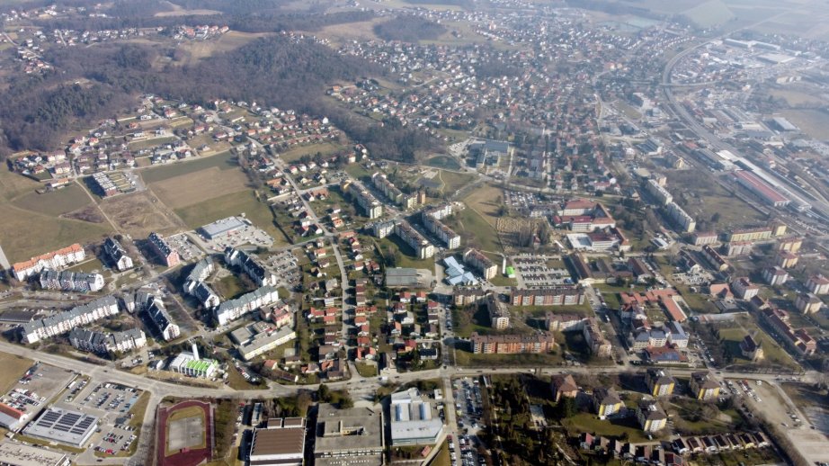 Ptuj from above