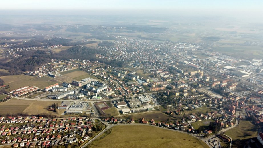 Ptuj from above