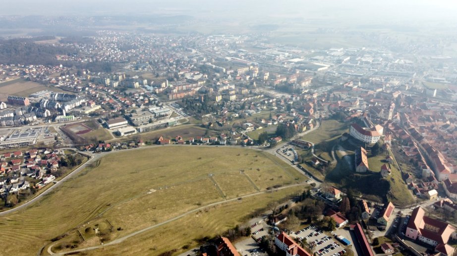 Ptuj from above