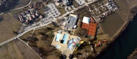 Thermal park Ptuj from above