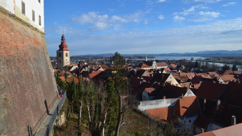 View of Ptuj from the castle