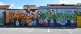 Graffiti at Spar shop