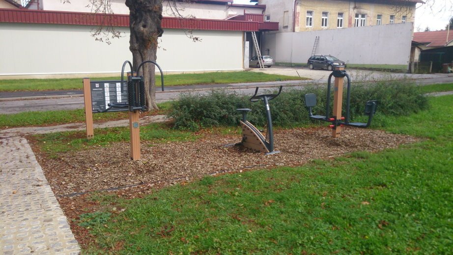 Outdoor fitness in the park