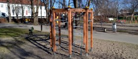 Children's playground in Ptuj park (2)