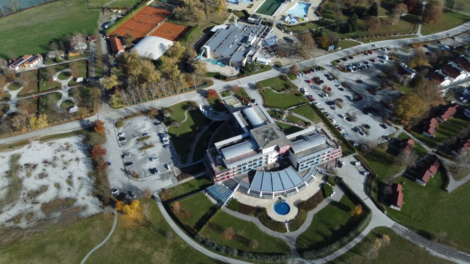 Grand hotel Primus from above