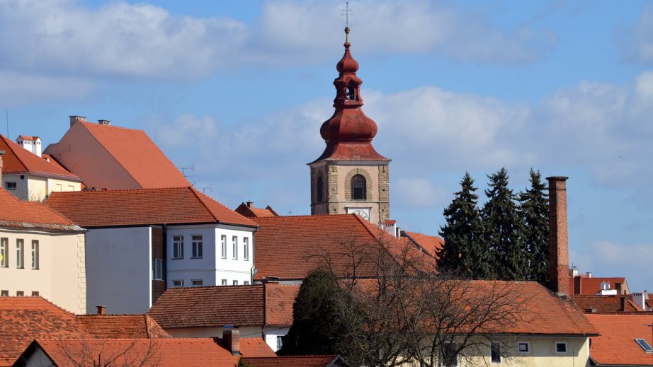 The church tower in Ptuj