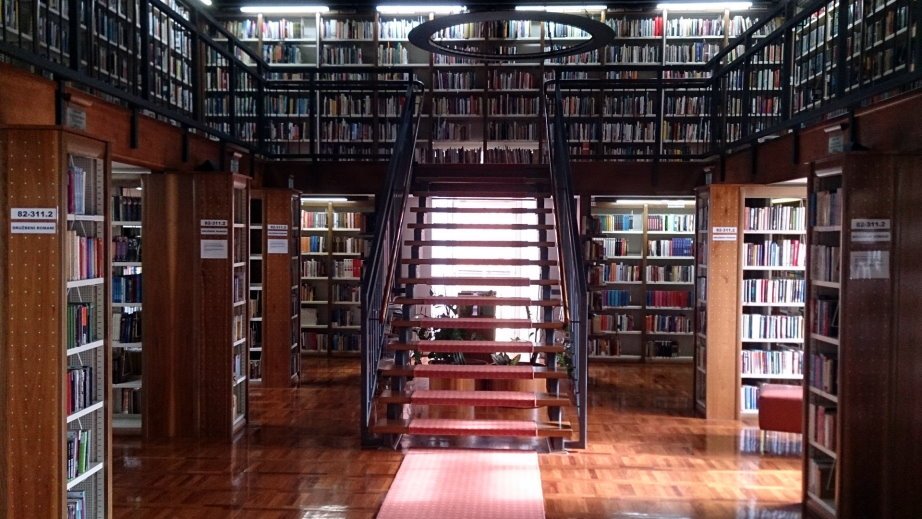 The interior of the Ptuj library (2)