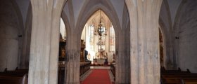 The interior of church of St. Jurij