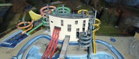 Slides in thermal park Ptuj